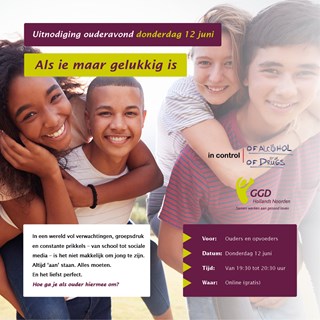 Social Als ie maar gelukkig is
