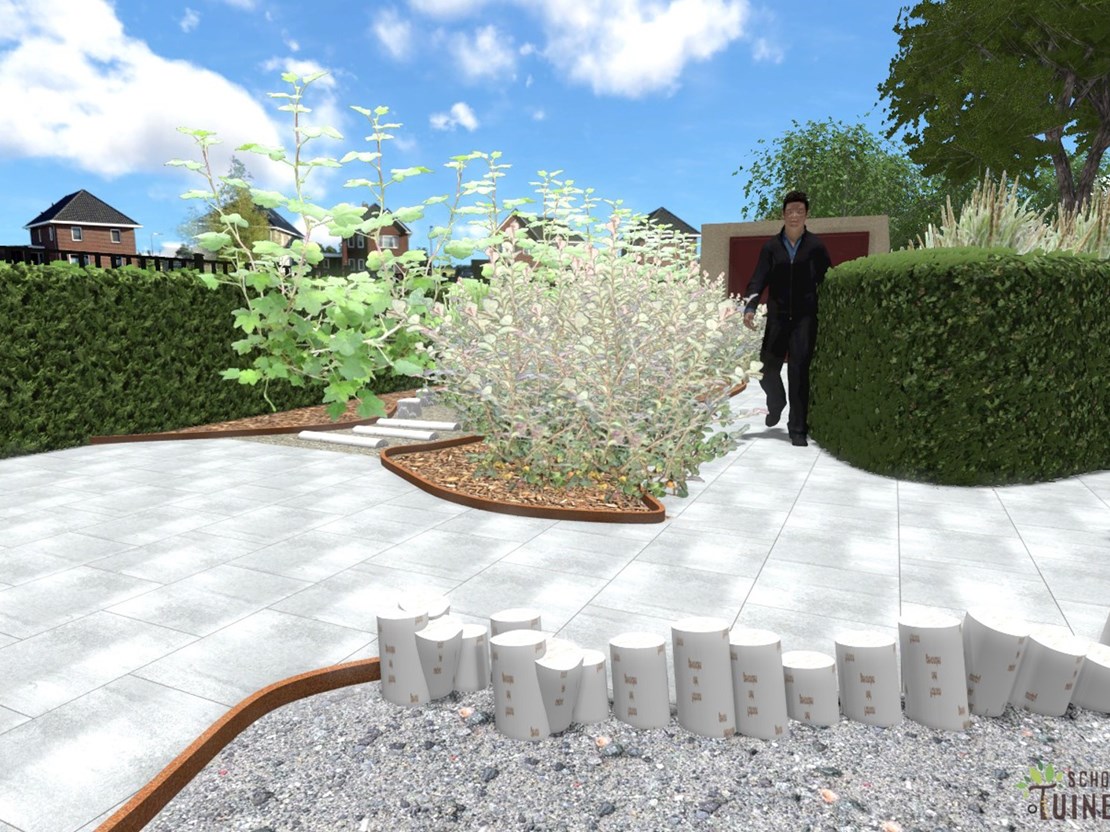 Ingang berging Ingang berging